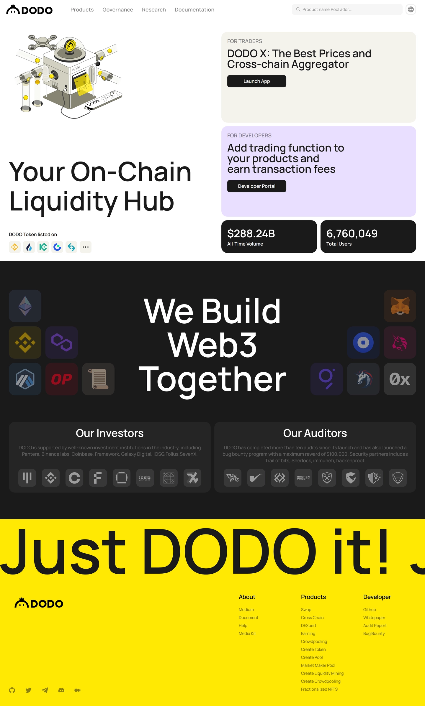 DODO Homepage